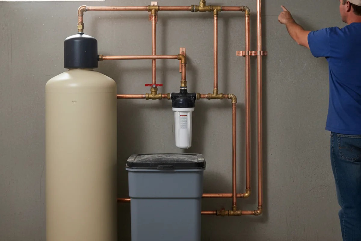 Whole-house water treatment system installed in Happy Valley